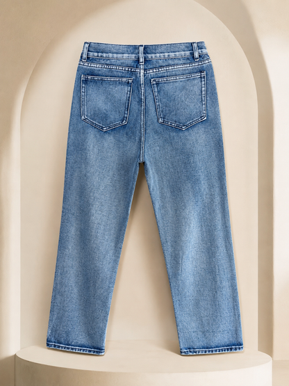 Men’s Light Blue Baggy Jeans – Waist 32